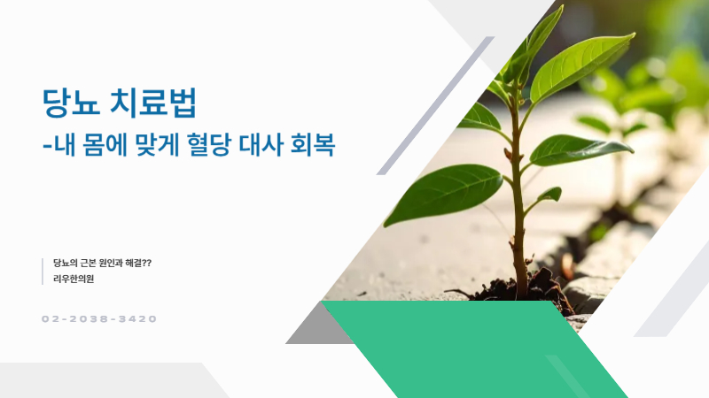 당뇨의 근본 치료법